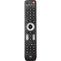 Evolve 4 télécommande IR Wireless Acoustique, Cable, DTT, DVD/Blu-ray, console de jeux, Système home cinema, IPTV, Support de projecteur, SAT, STB, TNT, TV, Boitier décodeur TV Appuyez sur les boutons, Commande à distance