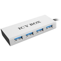 IB-AC6104 5000 Mbit/s Aluminium, Argent, Hub USB características
