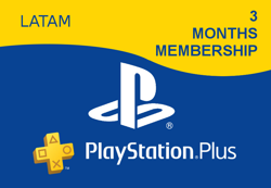 PlayStation Network Card Plus 90 Days LATAM características