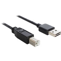 2m USB 2.0 A - B m/m câble USB USB A USB B Noir