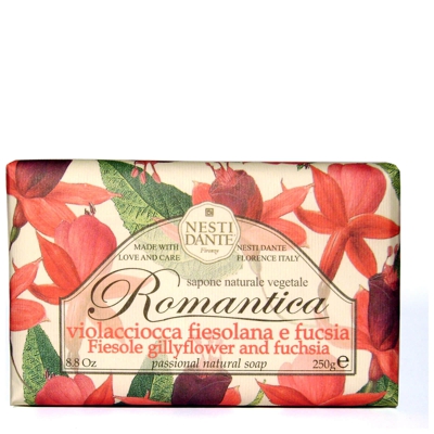 Savon Romantica œillet et fuchsia Nesti Dante 250 g