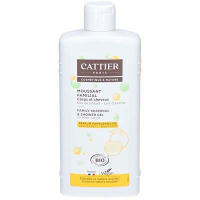 Cattier Moussant dermo-nettoyant lactosérum bio