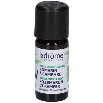 ladrôme Huile essentielle de romarin officinal à camphre bio