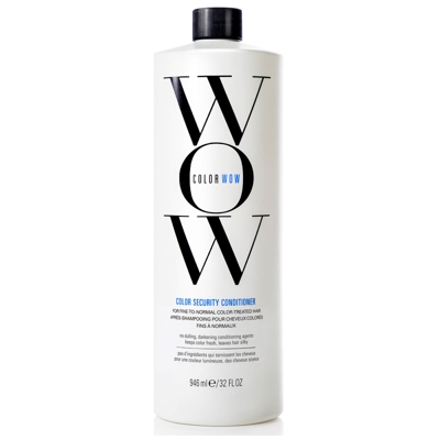 Après-Shampooing pour Cheveux Colorés Color Security Color Wow 1 000 ml – Cheveux Fins à Normaux
