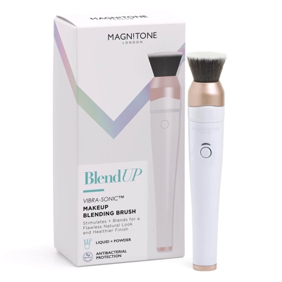 Pinceau de Maquillage Vibra-Sonic BlendUp! Magnitone London – Blanc