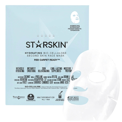 Masque Visage Seconde Peau Hydratant Noix de Coco Bio-Cellulose Red Carpet Ready STARSKIN