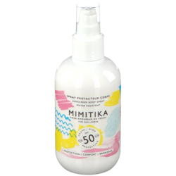 Mimitika Spray Protecteur Corps Spf50 características