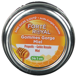 Forté Pharma Forté Royal Gommes Gorge Miel características