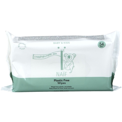 Naif Lingettes humides sans plastique