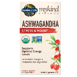mykind Organics Herbal Ashwagandha - 60 Comprimés características