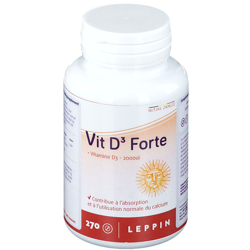 Leppin Vitamine D3 Forte 2000Ui características