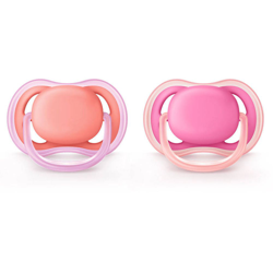 Avent Sucette Ultra air Silicone Girl 6-18 mois en oferta