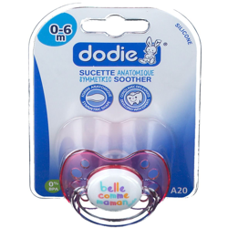dodie® sucette anatomique silicone message 1er âge características