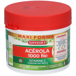 Superdiet Acérola 1000 Bio precio