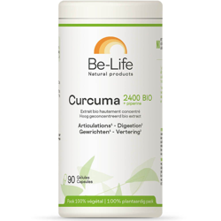 Be-Life Curcuma 2400 + Piperine características