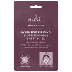 Sukin Purely Ageless Intensive Firming Sheet Mask Sachet 25ml características