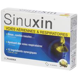 Sinuxin® Les 3 Chênes Pharma Voies aériennes & respiratoires características