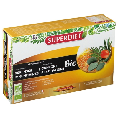 Superdiet Sève Impériale Bio Ampoule