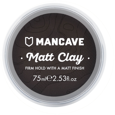 ManCave Matt Hair Clay 75ml
