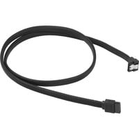 0.75m, 2xSataIII câble SATA 0,75 m SATA 7-pin Noir