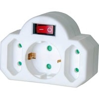 1508100 protection surtension Blanc, Adaptateur de prise