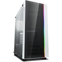 MATREXX 55 V3 ADD-RGB WH Midi Tower Noir, Blanc, Châssis mini-tour