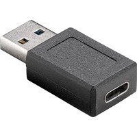 USB-C - USB 3.0 A, F/M USB C Noir, Adaptateur