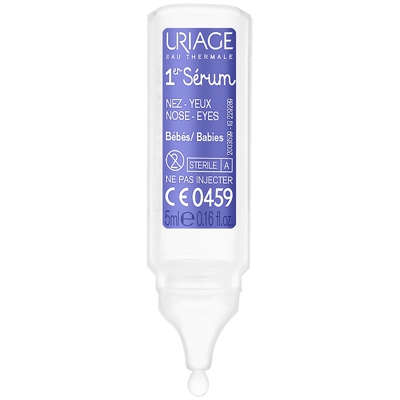 Spray décongestionnant naturel Uriage pour les yeux et le nez (8 x 5 ml)