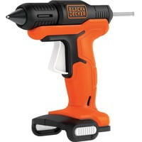 BDCGG12N Noir, Orange, Pistolets à colle chaude en oferta