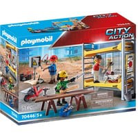 Ouvriers avec échafaudage, Jouets de construction características