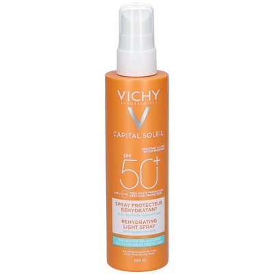 Vichy Capital Soleil Beach Protect Spray solaire anti-déshydratation SPF 50