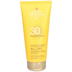 Louis Widmer All Day Spf30 sans parfum características