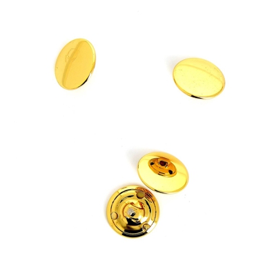 Boutons dorés 15 mm
