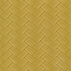 Simili cuir tressé Panier jaune características