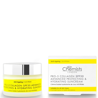 Crème Solaire Hydratante de Jour Anti-Rides SPF 30 skinChemists London 50 ml