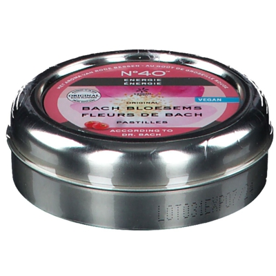 Fleurs de Bach N°40 Pastilles Énergie Goût Groseille Rouge
