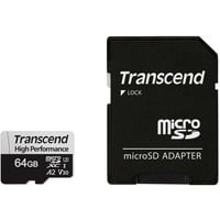 330S mémoire flash 64 Go MicroSDXC UHS-I Classe 10, Carte mémoire