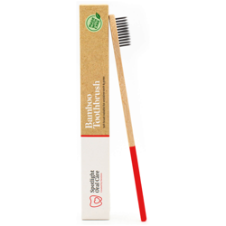 Spotlight Oral Care Bamboo Toothbrush - Red características