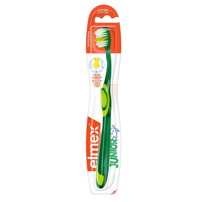 elmex® Protection caries brosse à dents junior (6/12 ans)