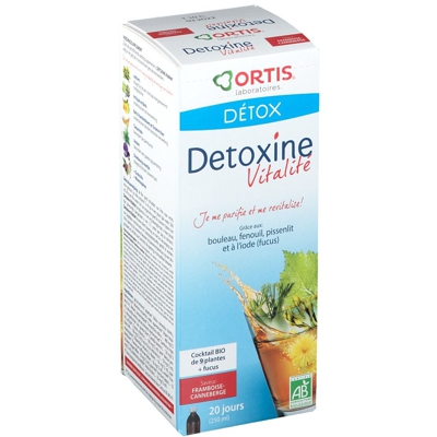 Ortis Detoxine Vitalité Bio Framboise-Canneberge