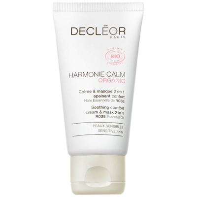 Crème & Masque 2-en-1 apaisant confort bio Harmonie Calm DECLÉOR