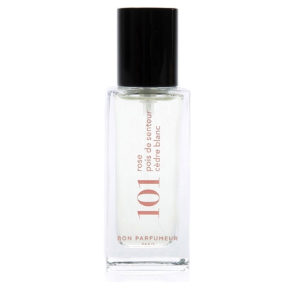 Bon Parfumeur 101 Rose Sweet Pea White Cedar Eau de Parfum (Various Sizes) - 15ml