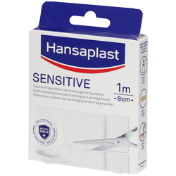 Hansaplast Sensitive Pansement 1 m x 8 cm precio