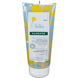 Klorane Bébé Bain Gel Lavant Doux au Calendula Bio características