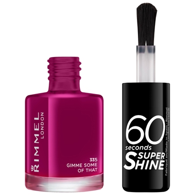 Vernis à ongles 60 Seconds Super Shine Rimmel 8 ml (disponible en plusieurs teintes) - Gimme Some of That
