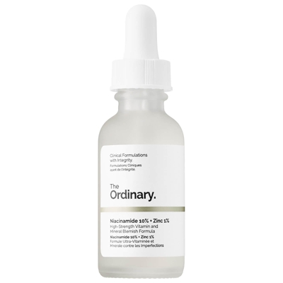 Formule Ultra-Vitaminée et Minérale contre les Imperfections à base de Niacinamide 10 % + Zinc 1 % The Ordinary 30 ml