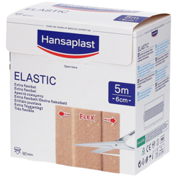 Hansaplast Elastic Extra Flexible 5 m x 6 cm en oferta