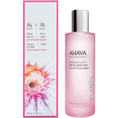 Huile Sèche pour le corps AHAVA - Cactus et Baies roses