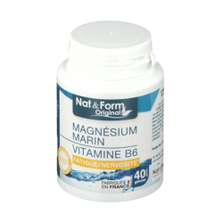 Nat & Form magnésium vitamine B6 características