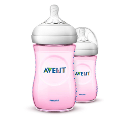 Philips Avent Natural Biberon naturel rose 260 ml características